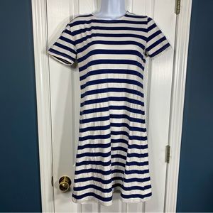 Vineyard Vines Navy & White Striped Dress